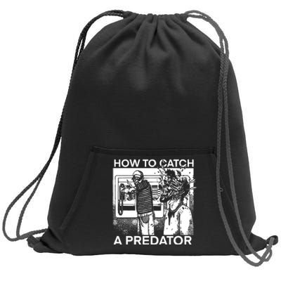 How To Catch A Predator Leon Gary Plauche Sweatshirt Cinch Pack Bag