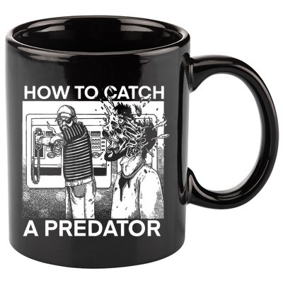How To Catch A Predator Leon Gary Plauche 11oz C Handle Ceramic Mug