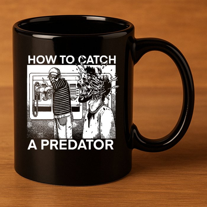 How To Catch A Predator Leon Gary Plauche 11oz C Handle Ceramic Mug