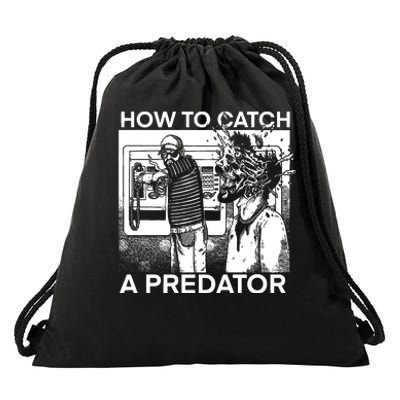 How To Catch A Predator Leon Gary Plauche Drawstring Bag