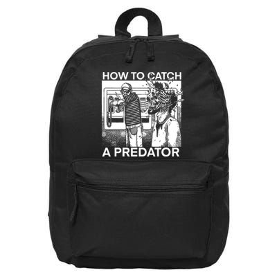 How To Catch A Predator Leon Gary Plauche 16 in Basic Backpack