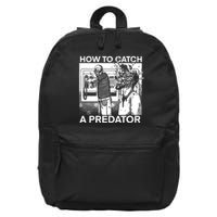 How To Catch A Predator Leon Gary Plauche 16 in Basic Backpack