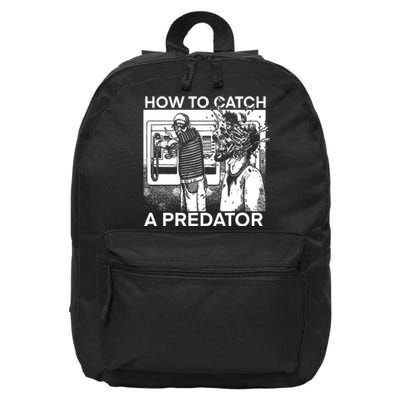 How To Catch A Predator Leon Gary Plauche 16 in Basic Backpack