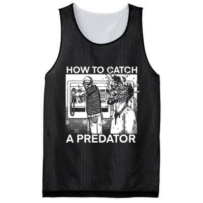 How To Catch A Predator Leon Gary Plauche Mesh Reversible Basketball Jersey Tank