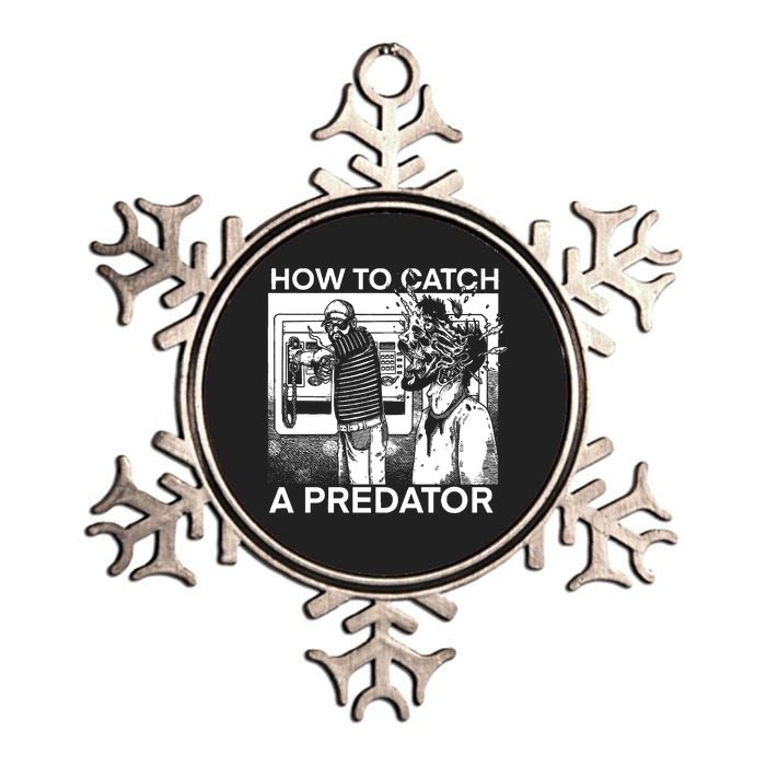 How To Catch A Predator Leon Gary Plauche Metallic Star Ornament