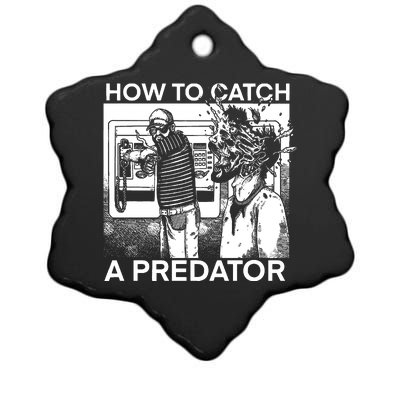 How To Catch A Predator Leon Gary Plauche Ceramic Star Ornament