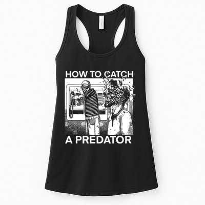 How To Catch A Predator Leon Gary Plauche Womens Tank Top