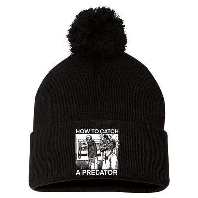 How To Catch A Predator Leon Gary Plauche Pom Pom 12in Knit Beanie