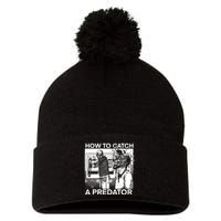 How To Catch A Predator Leon Gary Plauche Pom Pom 12in Knit Beanie
