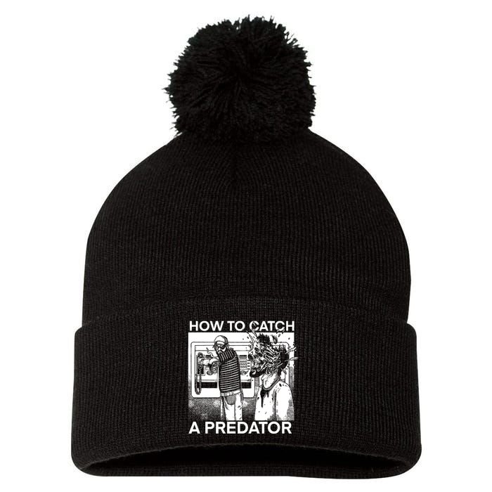 How To Catch A Predator Leon Gary Plauche Pom Pom 12in Knit Beanie