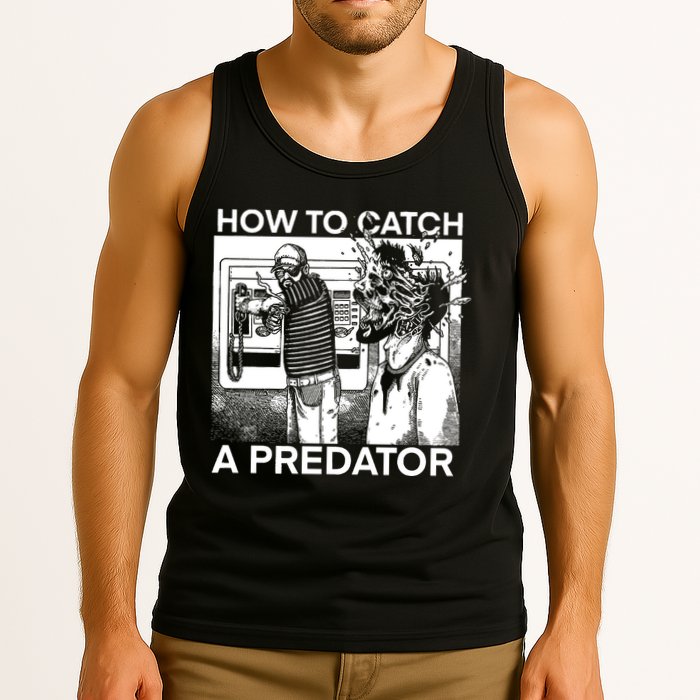 How To Catch A Predator Leon Gary Plauche Tank Top