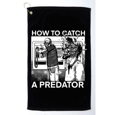 How To Catch A Predator Leon Gary Plauche Golf Towel