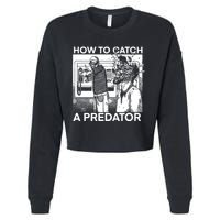 How To Catch A Predator Leon Gary Plauche Cropped Pullover Crew