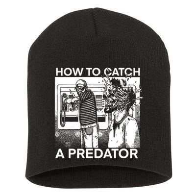How To Catch A Predator Leon Gary Plauche Short Acrylic Beanie