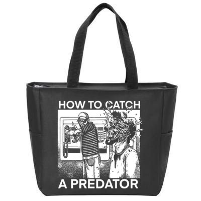 How To Catch A Predator Leon Gary Plauche Zip Tote Bag