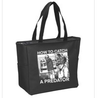 How To Catch A Predator Leon Gary Plauche Zip Tote Bag