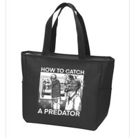 How To Catch A Predator Leon Gary Plauche Zip Tote Bag