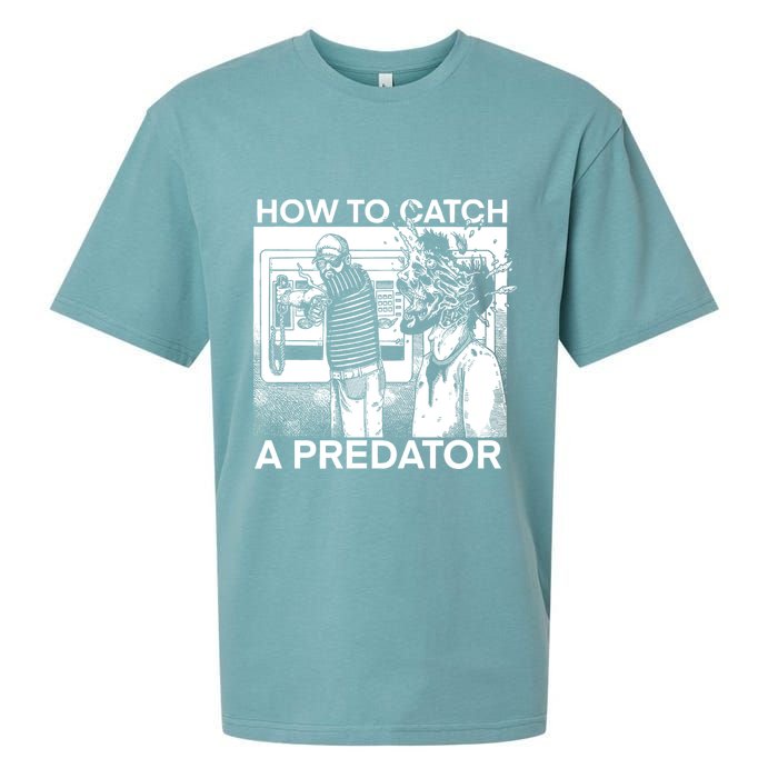 How To Catch A Predator Leon Gary Plauche Sueded Cloud Jersey T-Shirt