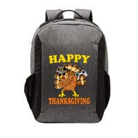 Happy Thanksgiving Dabbing Gamer Turkey Vector Backpack