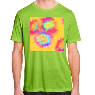 Hippie Tye Dye Neon Pattern Adult ChromaSoft Performance T-Shirt