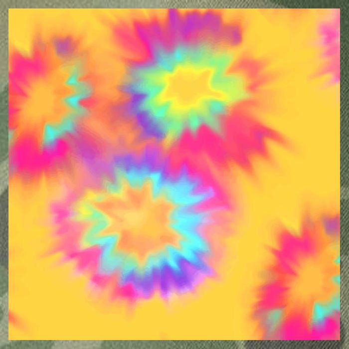 Hippie Tye Dye Neon Pattern Legacy Tie Dye Trucker Hat