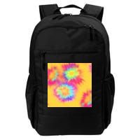 Hippie Tye Dye Neon Pattern Daily Commute Backpack