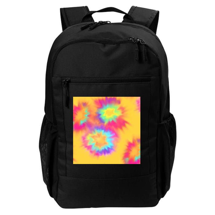 Hippie Tye Dye Neon Pattern Daily Commute Backpack