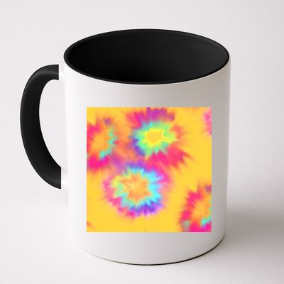 Hippie Tye Dye Neon Pattern Mug