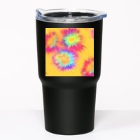 Hippie Tye Dye Neon Pattern Tumbler