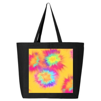 Hippie Tye Dye Neon Pattern 25L Jumbo Tote