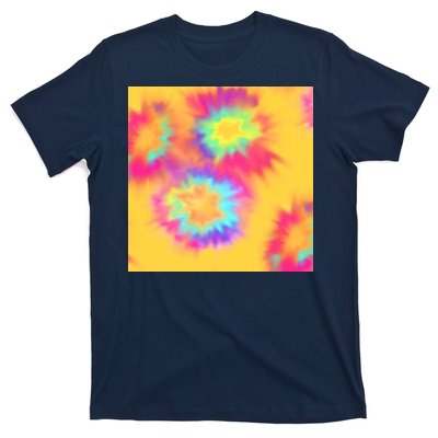 Hippie Tye Dye Neon Pattern T-Shirt