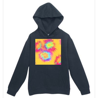 Hippie Tye Dye Neon Pattern Urban Pullover Hoodie