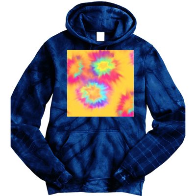 Hippie Tye Dye Neon Pattern Tie Dye Hoodie