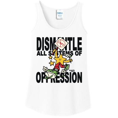 Honey Tv Dismantle All Systems Of Oppression Ladies Essential Tank