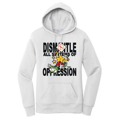 Honey Tv Dismantle All Systems Of Oppression Women's Pullover Hoodie