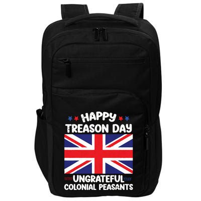 Happy Treason Day 4th Of July Impact Tech Backpack