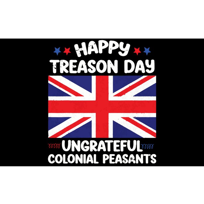 Happy Treason Day 4th Of July Bumper Sticker