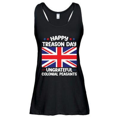 Happy Treason Day 4th Of July Ladies Essential Flowy Tank