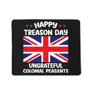 Happy Treason Day 4th Of July Mousepad