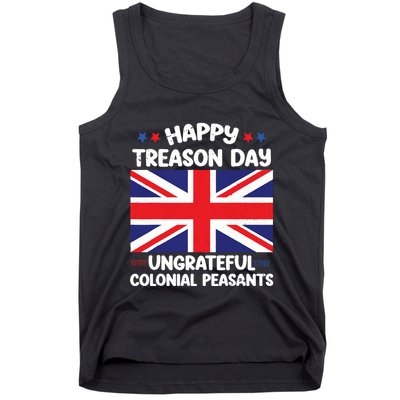 Happy Treason Day 4th Of July Tank Top