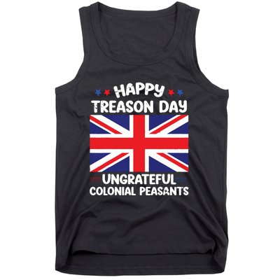 Happy Treason Day 4th Of July Tank Top