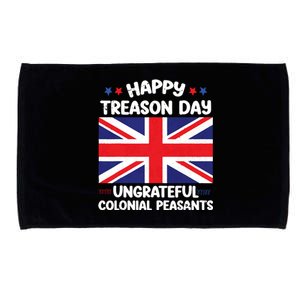 Happy Treason Day 4th Of July Microfiber Hand Towel