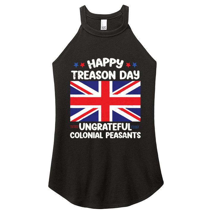 Happy Treason Day 4th Of July Women's Perfect Tri Rocker Tank
