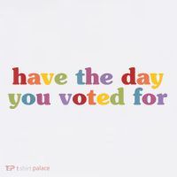 Have The Day You Voted For Cropped Pullover Crew