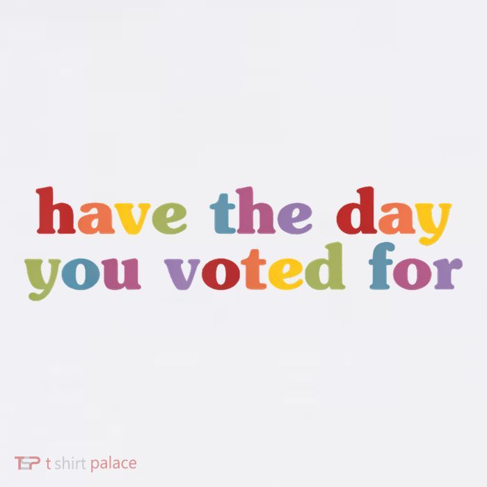 Have The Day You Voted For Cropped Pullover Crew