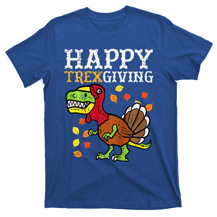 Happy Trexgiving Dino Turkey Thanksgiving T-Shirt