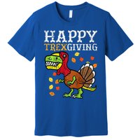 Happy Trexgiving Dino Turkey Thanksgiving Premium T-Shirt