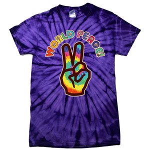 Hippy Tie Dye World Peace Tie-Dye T-Shirt