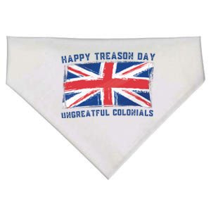 Happy Treason Day Ungrateful Colonials USA-Made Doggie Bandana