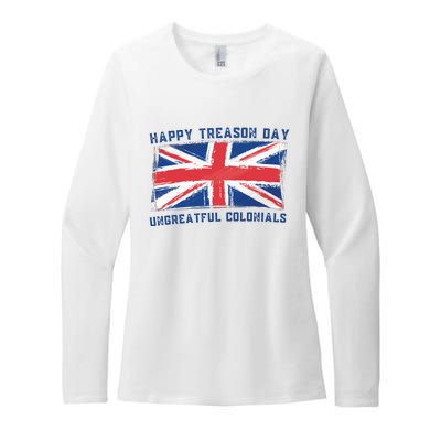 Happy Treason Day Ungrateful Colonials Womens CVC Long Sleeve Shirt